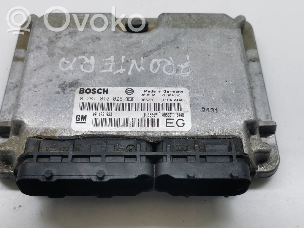 Opel Frontera B Engine control unit/module 