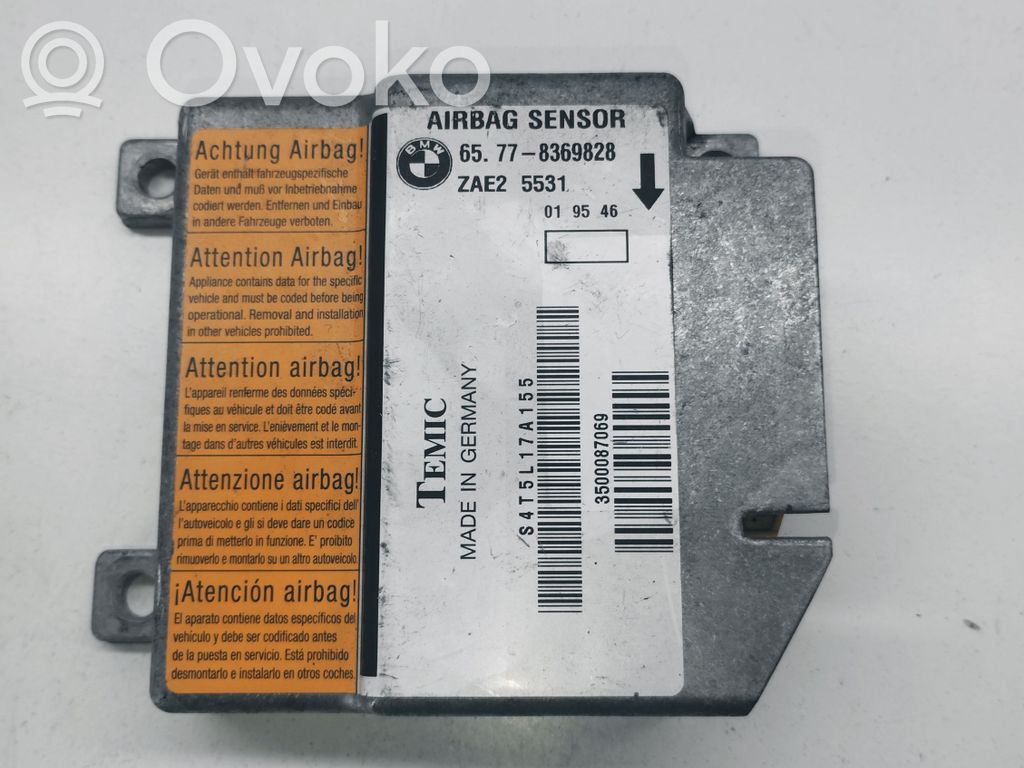 BMW 3 E36 Airbag control unit/module 