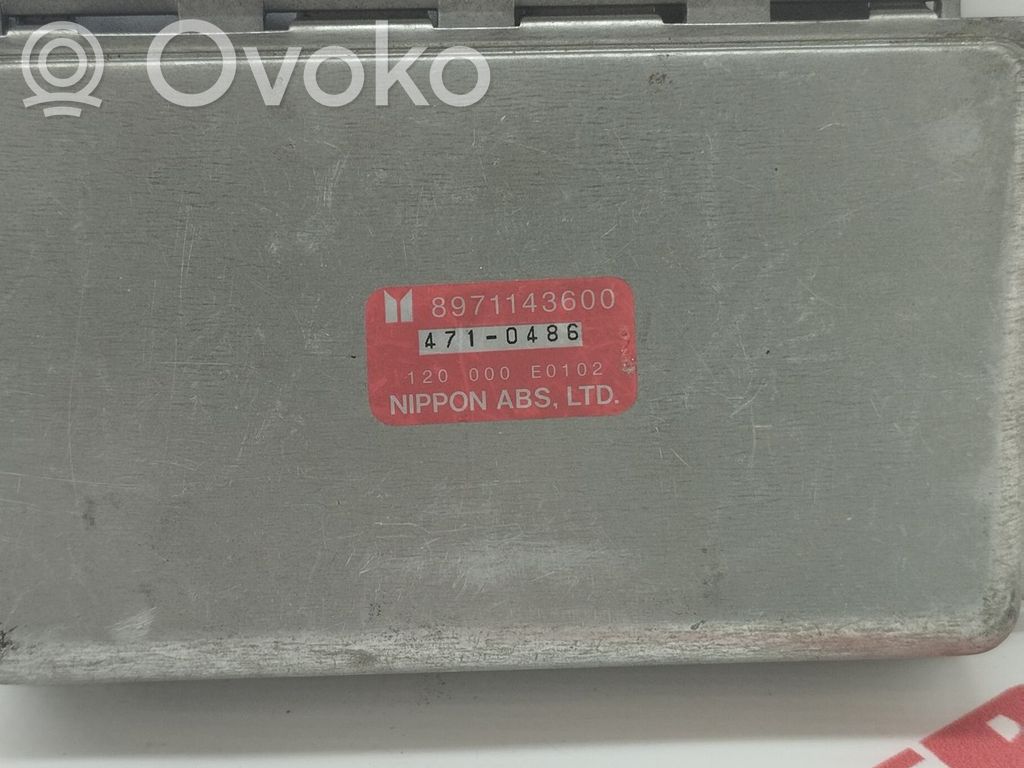 ABS control unit/module   120000E0102,8971143600