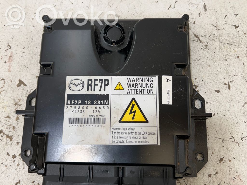 Engine control unit/module   RF7P18881N,2758006680,K4238,RF7P