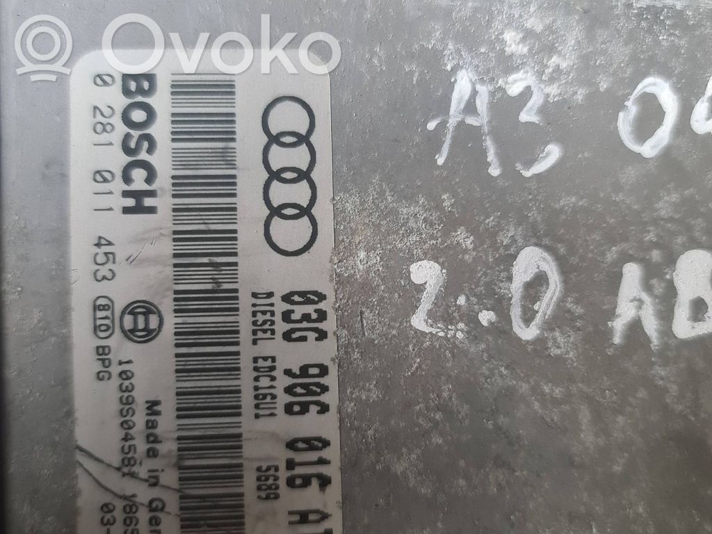 Audi A3 S3 8P Variklio valdymo blokas 