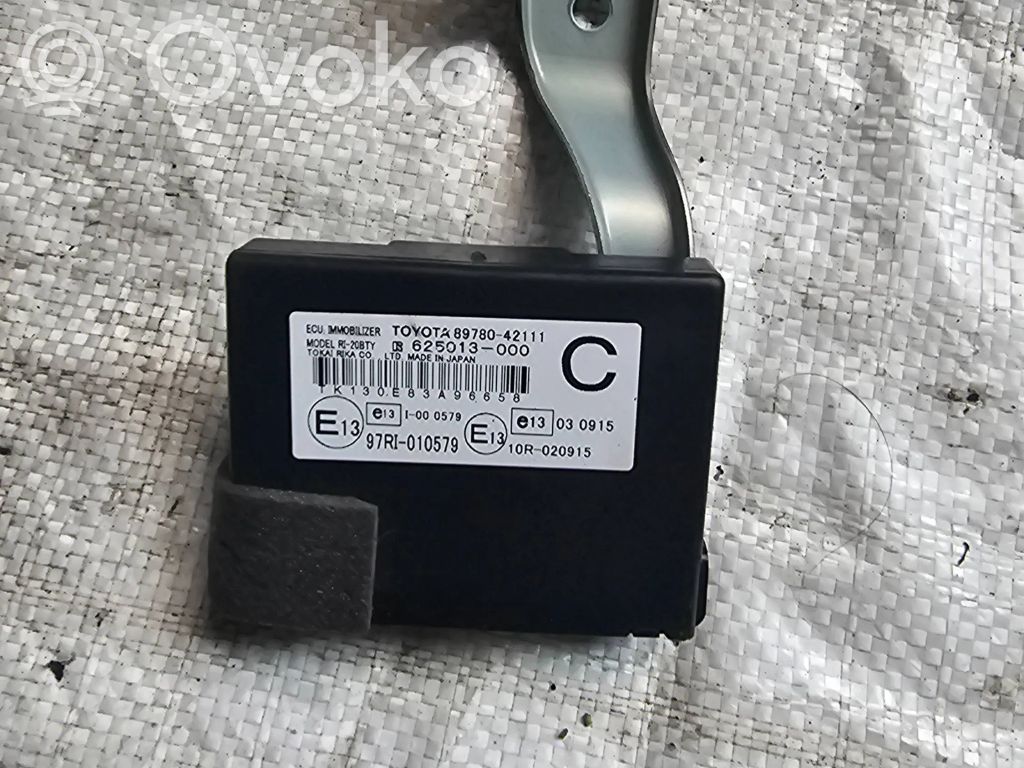 Toyota RAV 4 (XA30) Unitate/modul comandă imobilizator 