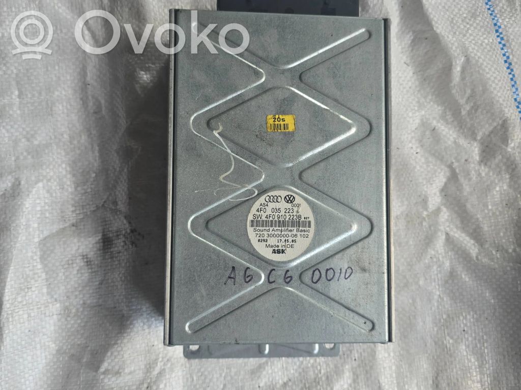 Audi A8 S8 D3 4E Garso stiprintuvas 