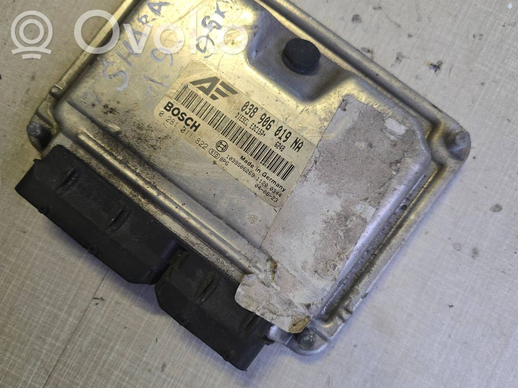 Engine control unit/module   038906019NA,0281011822,1039S06269