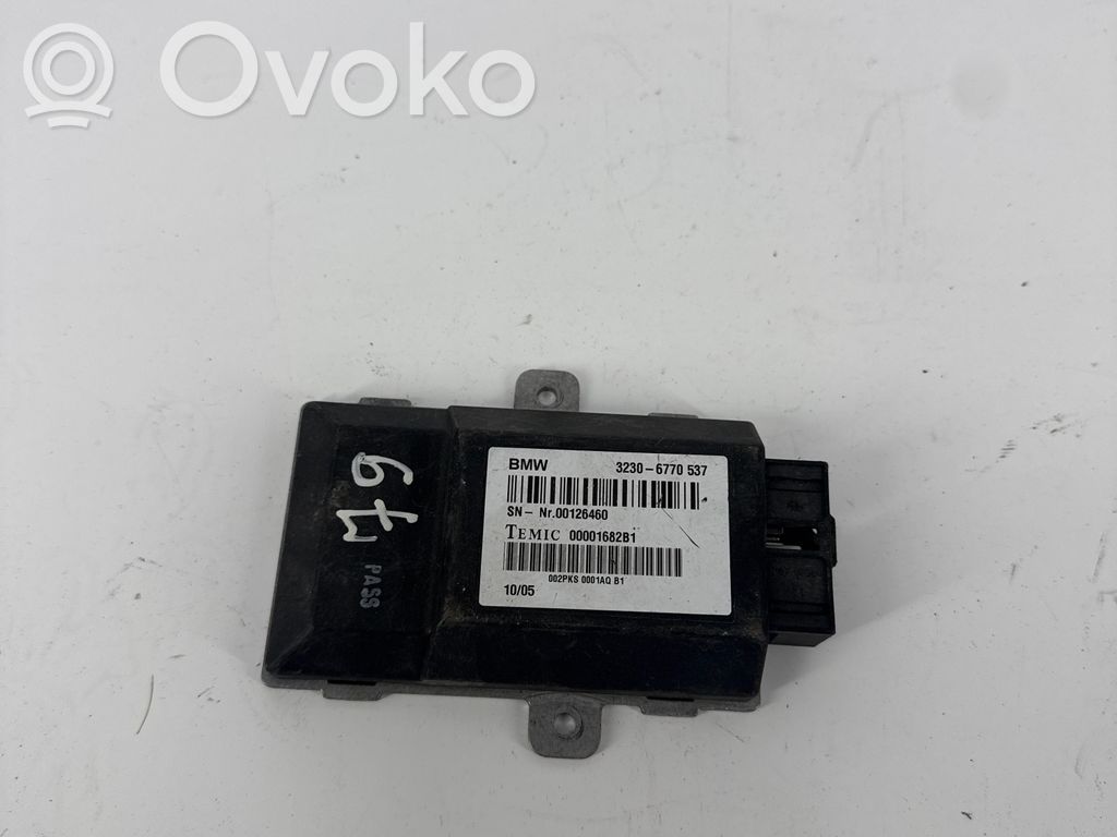 BMW 7 E65 E66 Módulo de control de la cremallera de dirección 