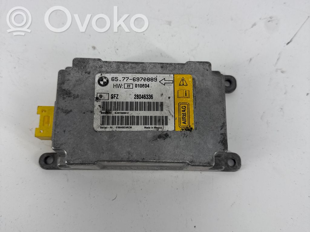 BMW 7 E65 E66 Unidad de control/módulo del Airbag 