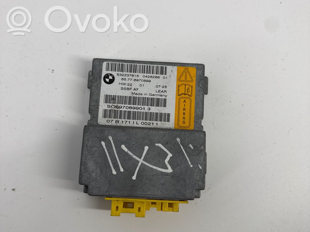 BMW 7 E65 E66 Turvatyynyn ohjainlaite/moduuli 
