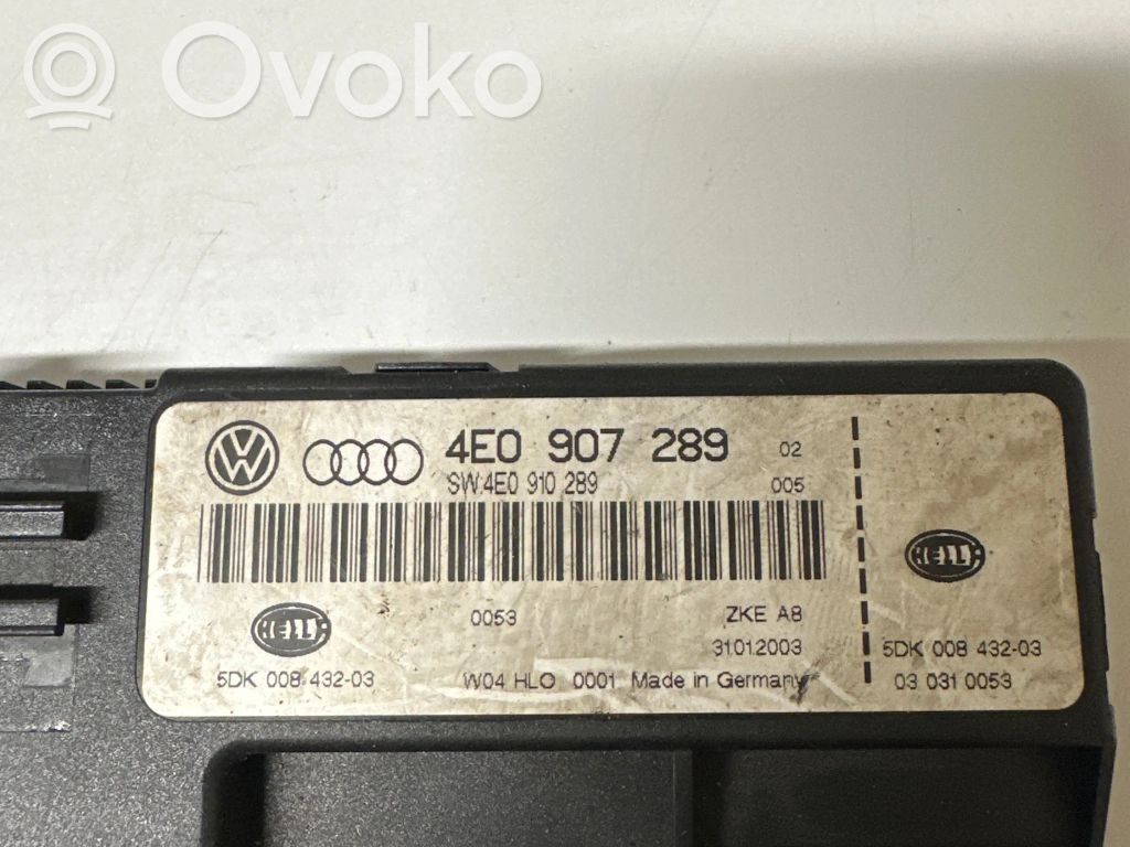 Module confort   4E0907289