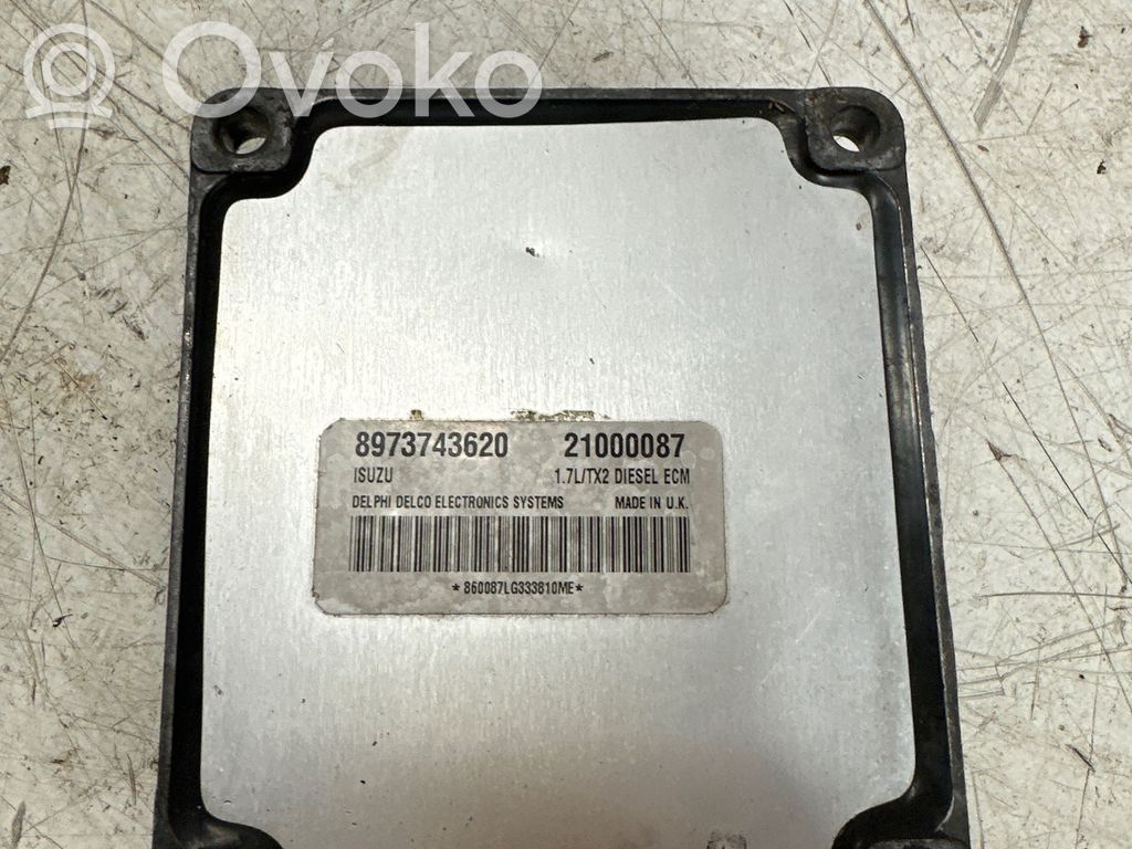 Opel Astra G Engine control unit/module ECU 