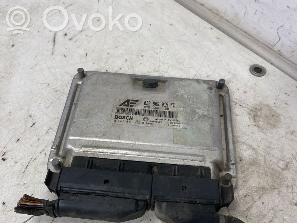 Volkswagen Sharan Engine control unit/module 