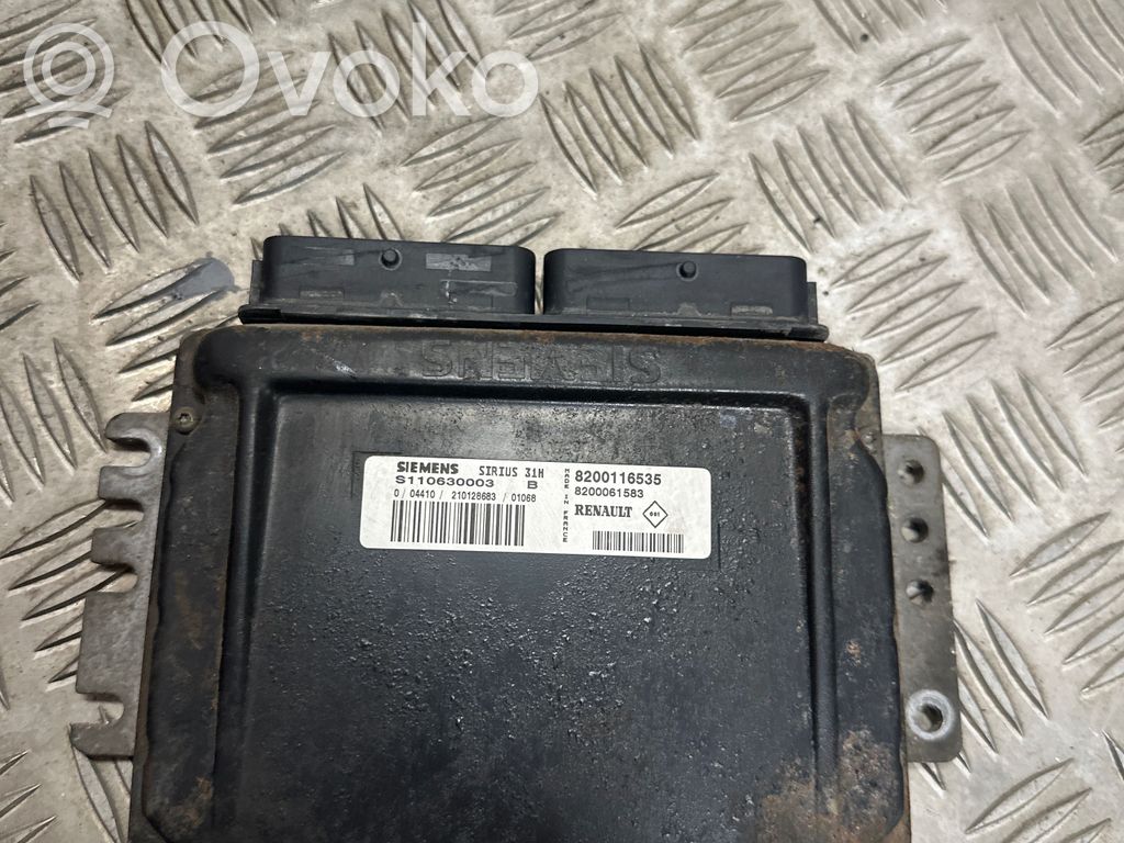 Renault Megane II Engine control unit/module ECU 