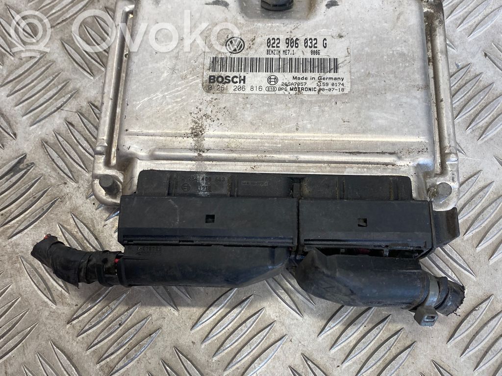 Engine control unit/module   022906032G,26SA7057,0261206816