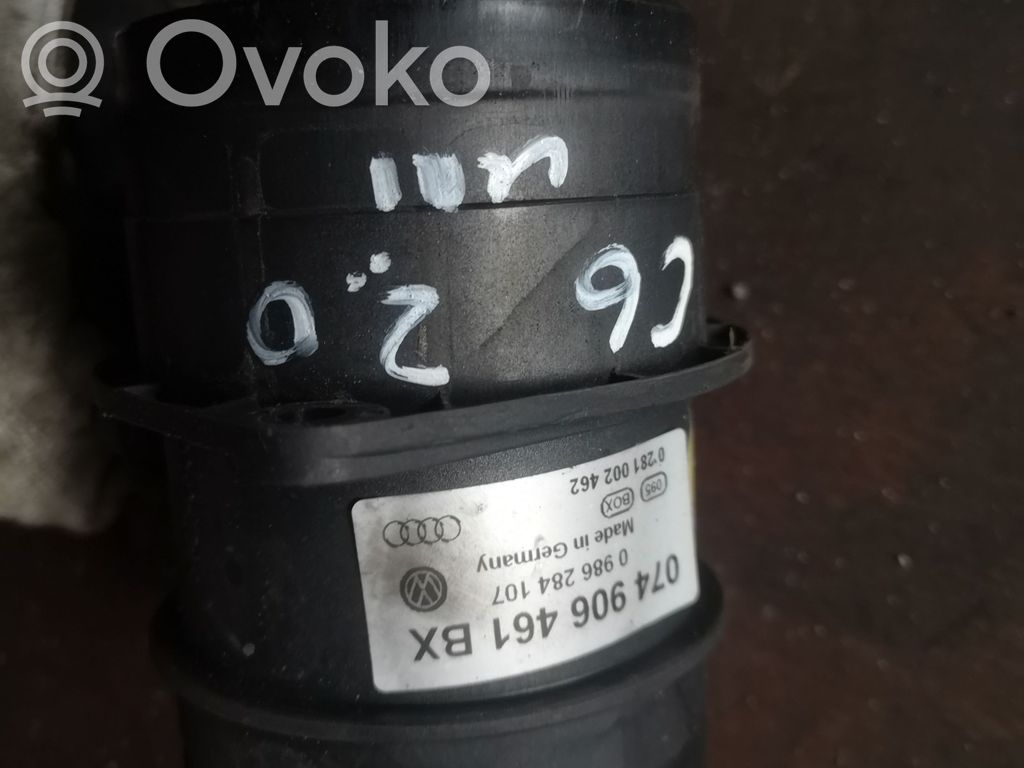 Audi A6 S6 C6 4F Mass air flow meter 