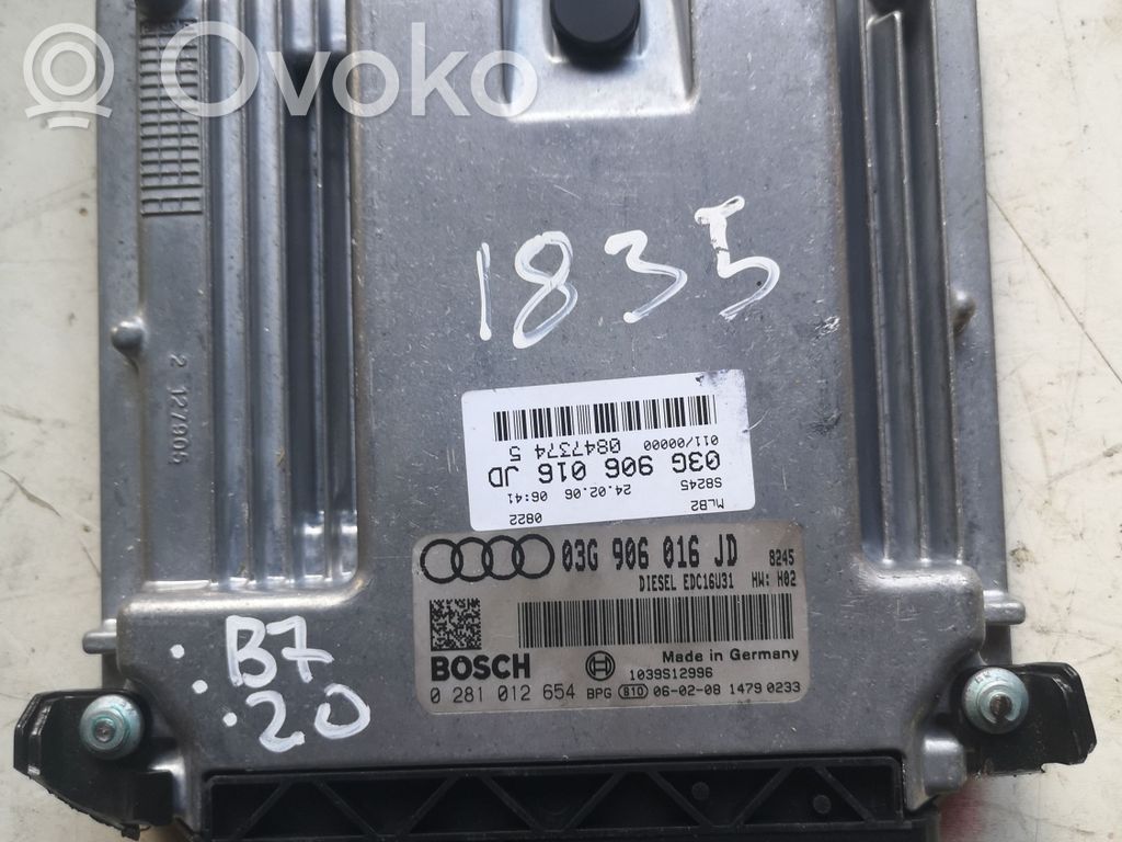 Engine control unit/module   03G906016JD