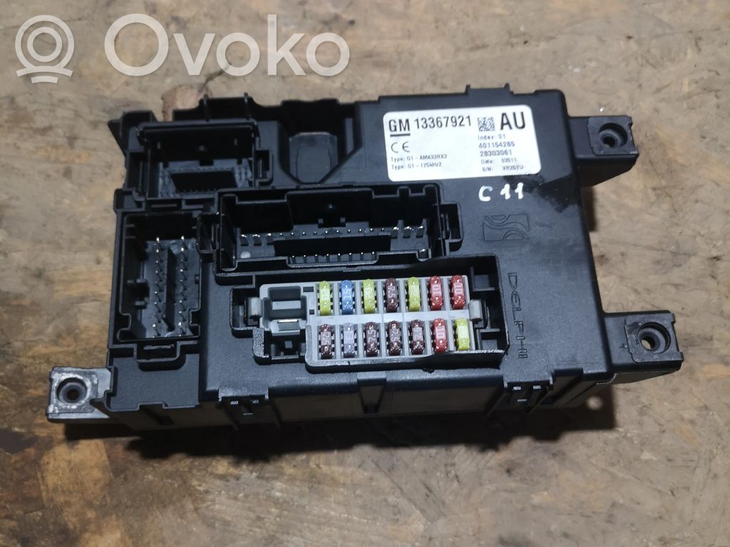 Opel Corsa D Fuse module 
