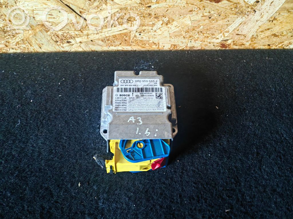 Audi A3 S3 8P Airbag control unit/module 
