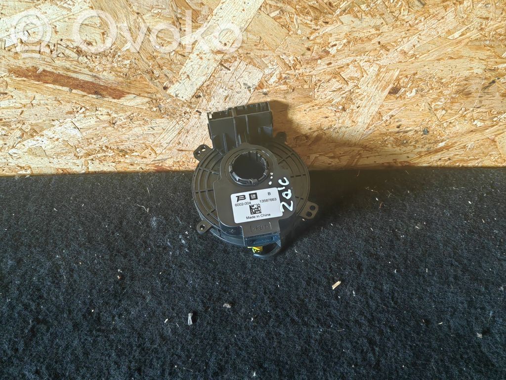 Opel Zafira C Airbag slip ring squib (SRS ring) 