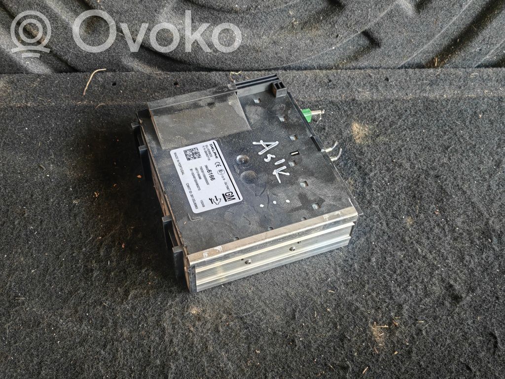Opel Astra K GPS navigation control unit/module 