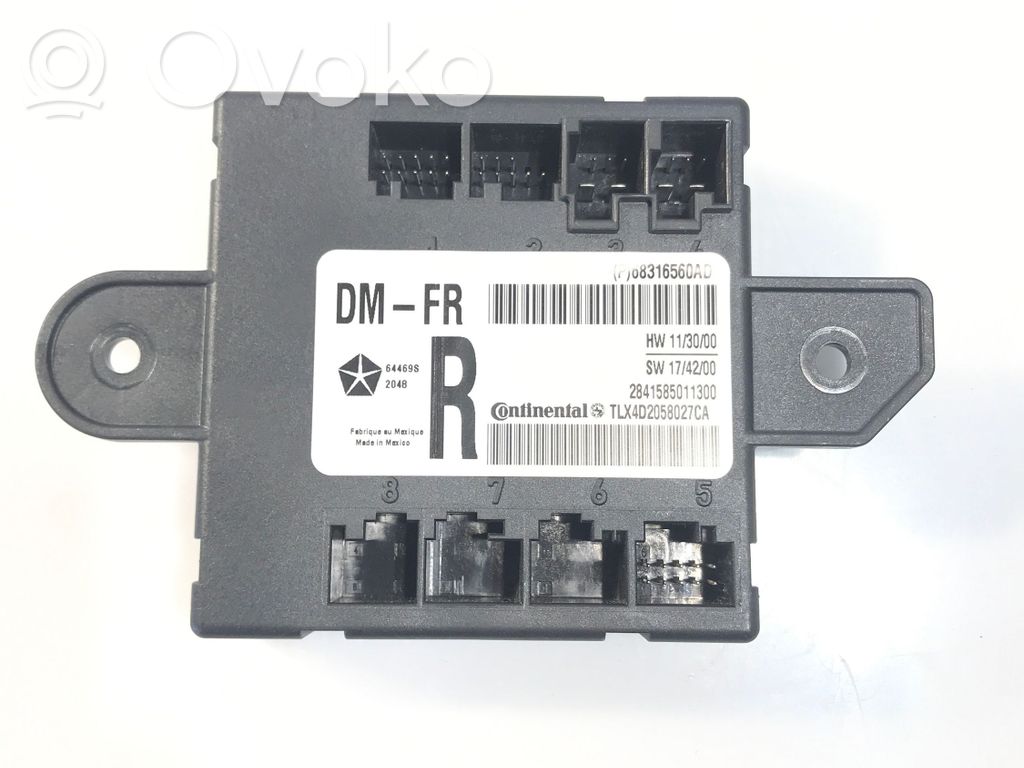 Door control unit/module   68316560AD,68245460AC,68245460AB,68245460AD,68316560AA,68316560AB,68316560AC