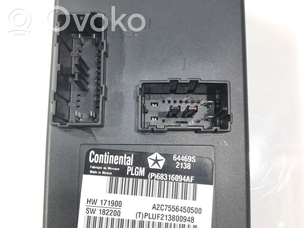 Chrysler Pacifica Unité de commande / module de hayon 