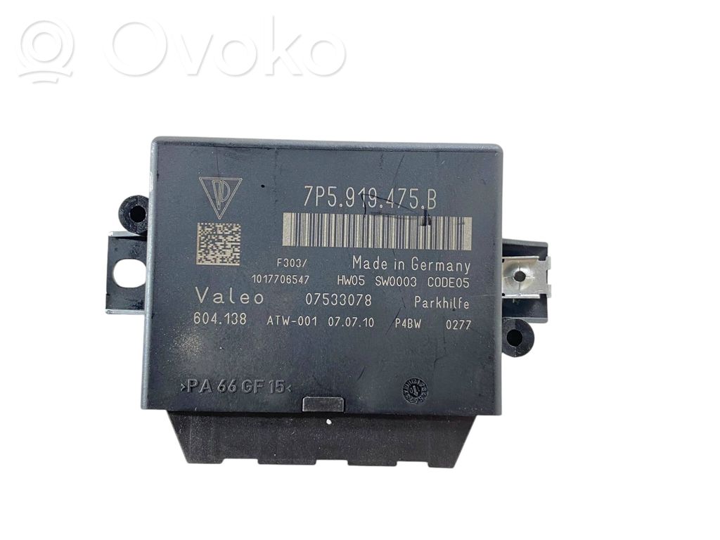 Porsche Cayenne (92A) Parking PDC control unit/module 