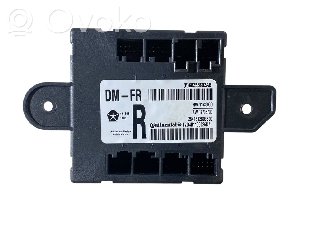 Dodge Challenger Door control unit/module 