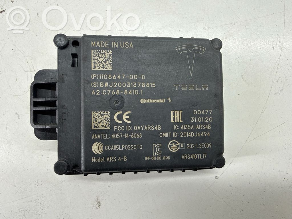 Tesla Model 3 Distronic sensor radar 