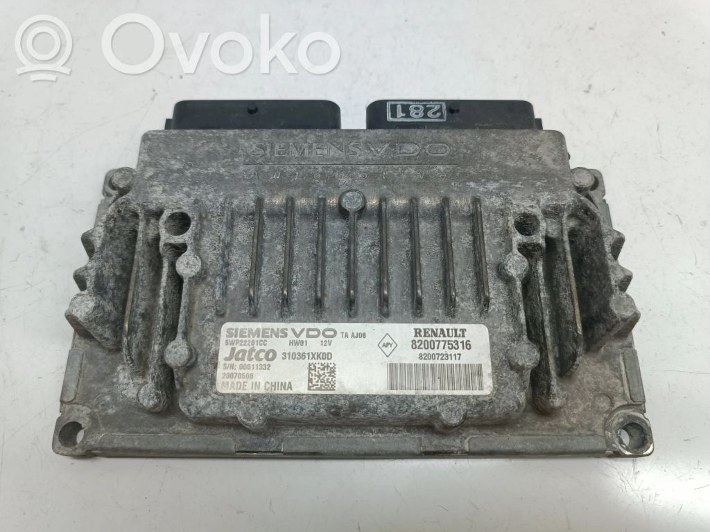Renault Laguna III Gearbox control unit/module 