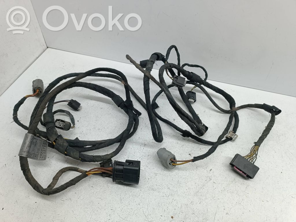BMW 7 E65 E66 Cableado del sensor de aparcamiento (PDC) 