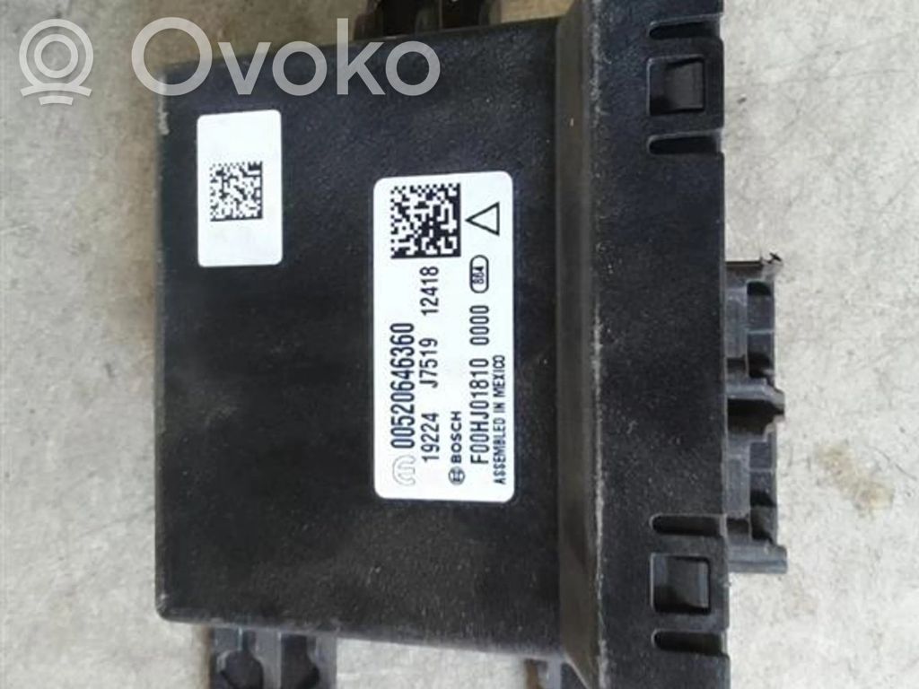 Unité de commande, module ECU de moteur   00520646360,00520646360