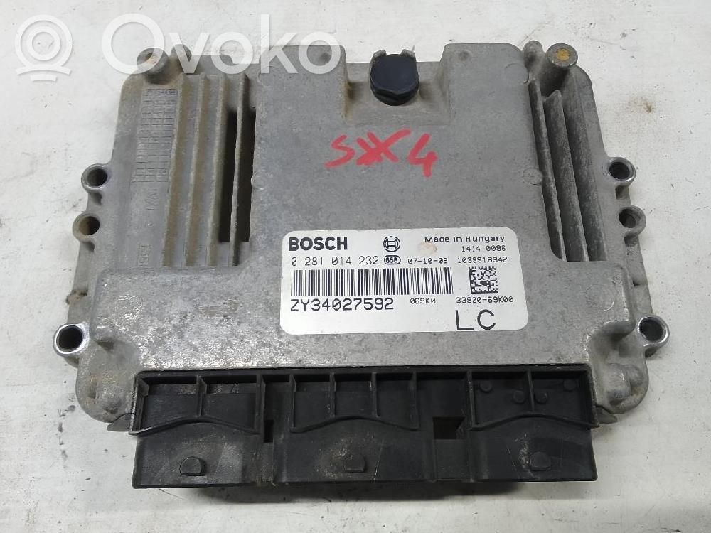 Fiat Sedici Engine control unit/module 