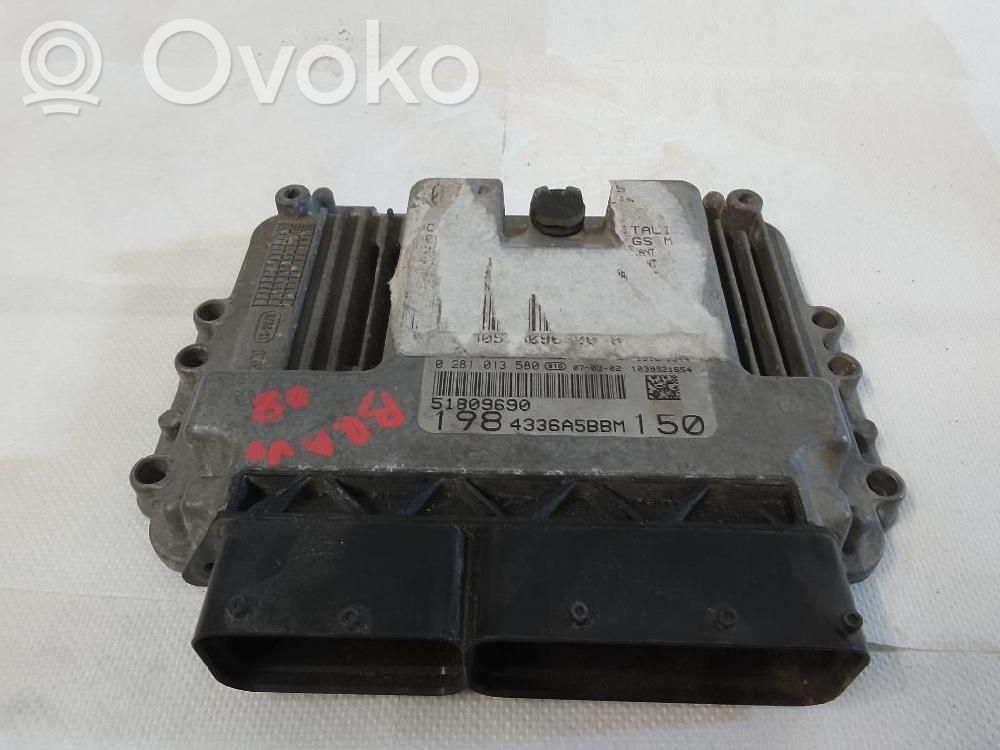 Engine control unit/module   0281013580,51809690