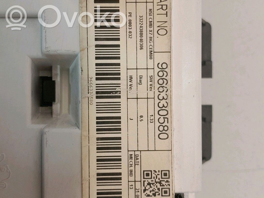 Citroen C5 Speedometer (instrument cluster) 