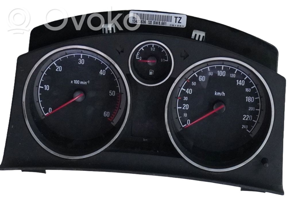 Opel Zafira B Licznik / Prędkościomierz 