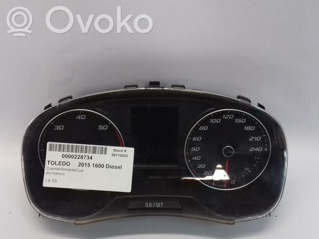 Seat Toledo IV (NH) Licznik / Prędkościomierz 