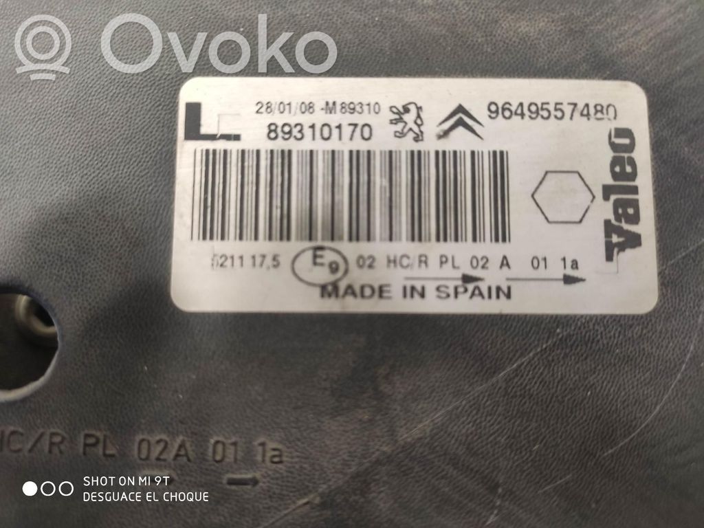 Citroen Xsara Picasso Faro/fanale
