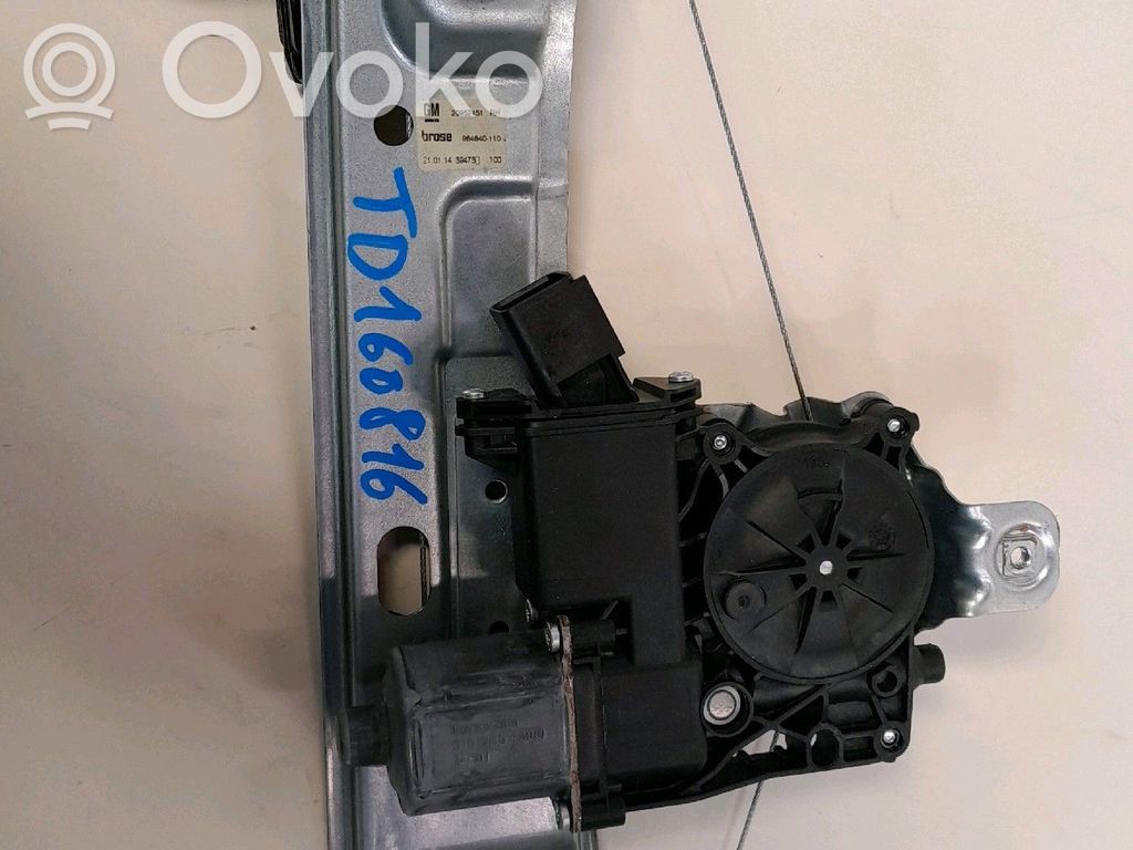 Opel Insignia A Alzacristalli della portiera anteriore con motorino