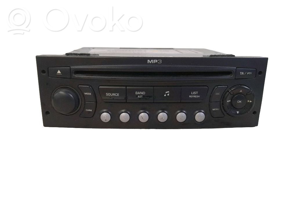 Peugeot 5008 Unitate principală radio/CD/DVD/GPS