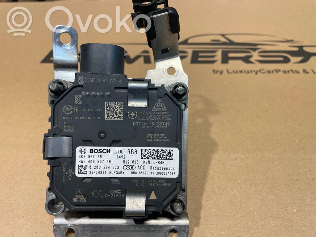 Sensor de radar Distronic   4K0907561L