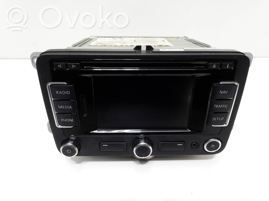 Seat Leon (1P) Panel / Radioodtwarzacz CD/DVD/GPS 