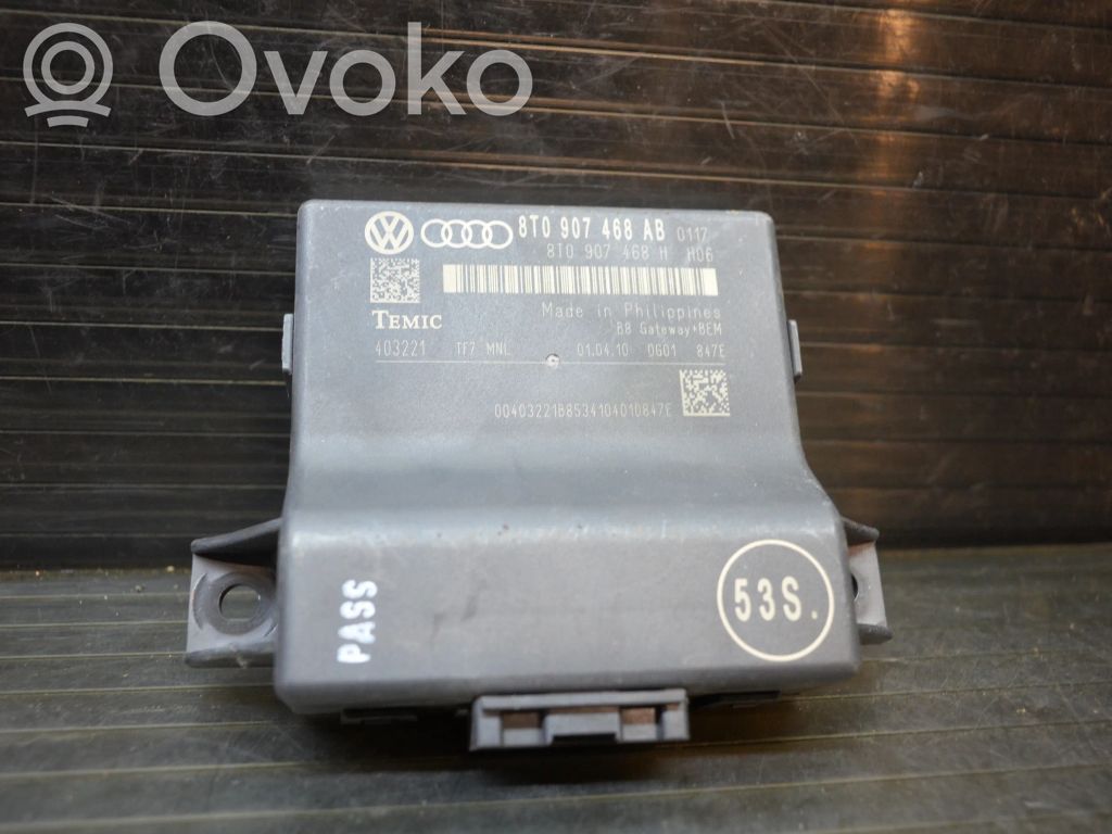 Audi A4 S4 B8 8K Módulo de control Gateway 