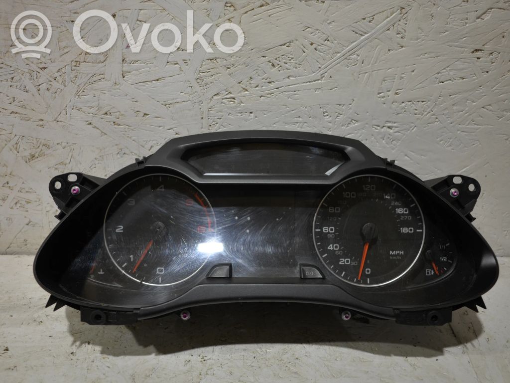 Audi A4 S4 B8 8K Nopeusmittari (mittaristo) 