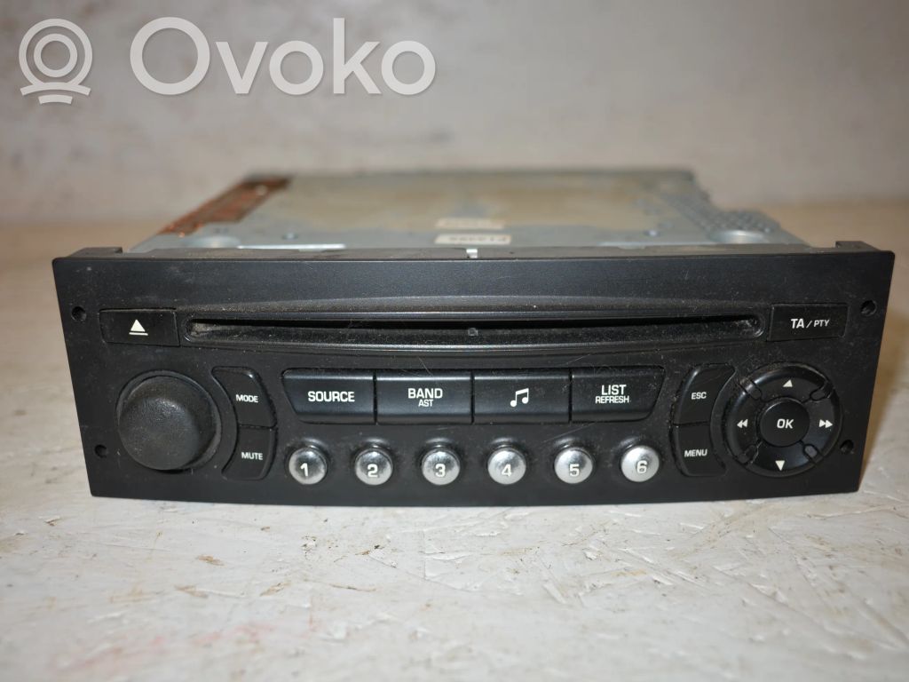 Citroen C4 I Picasso Panel / Radioodtwarzacz CD/DVD/GPS 