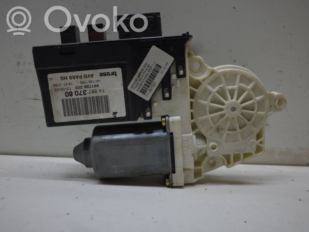 Peugeot 807 Silnik regulatora szyby drzwi przednich 