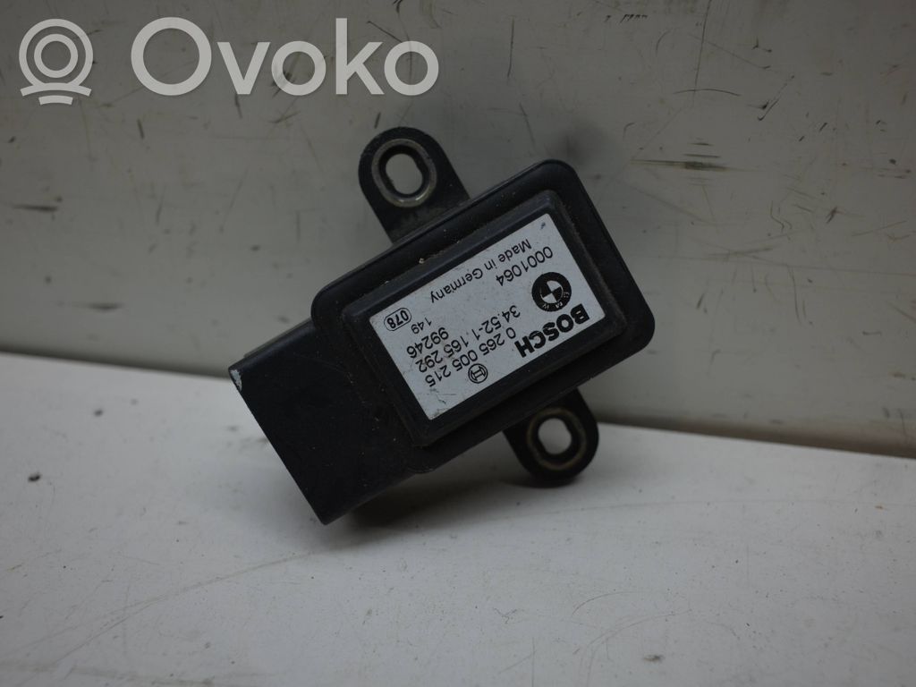 BMW 5 E39 ESP acceleration yaw rate sensor 