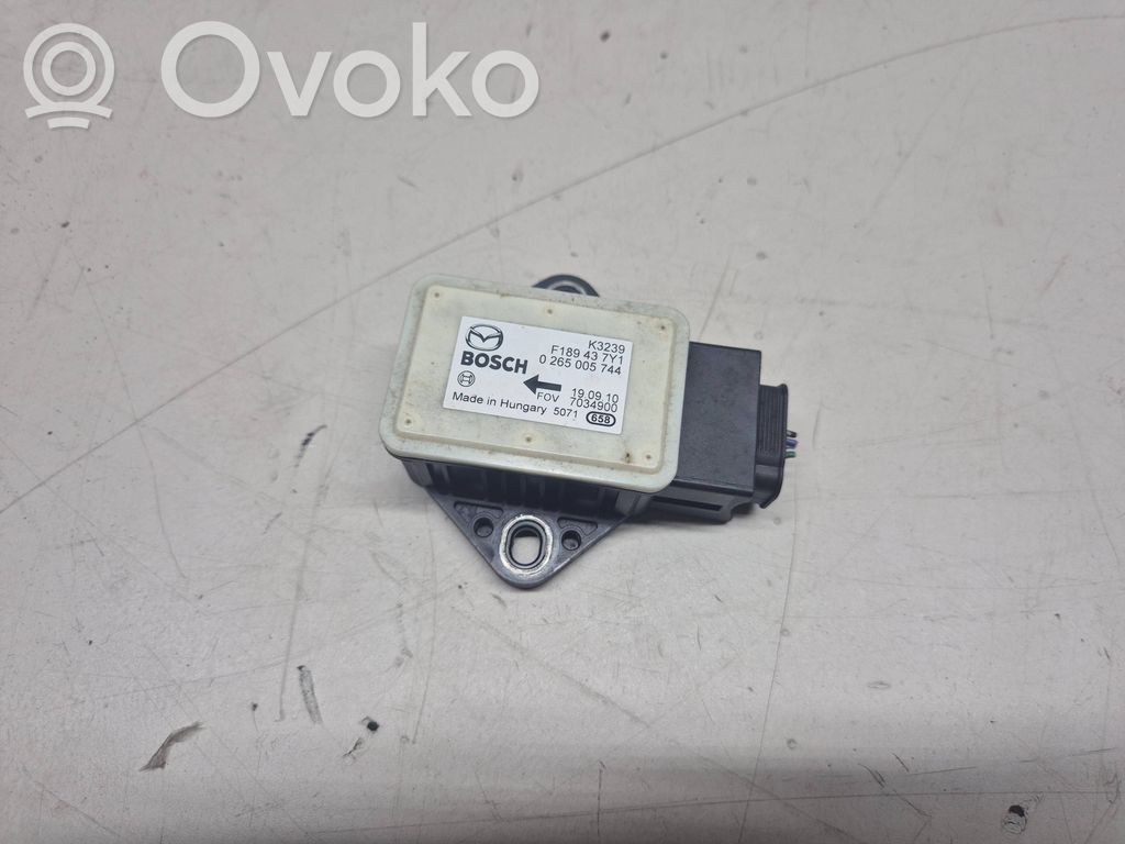 Mazda CX-7 ESP acceleration yaw rate sensor 