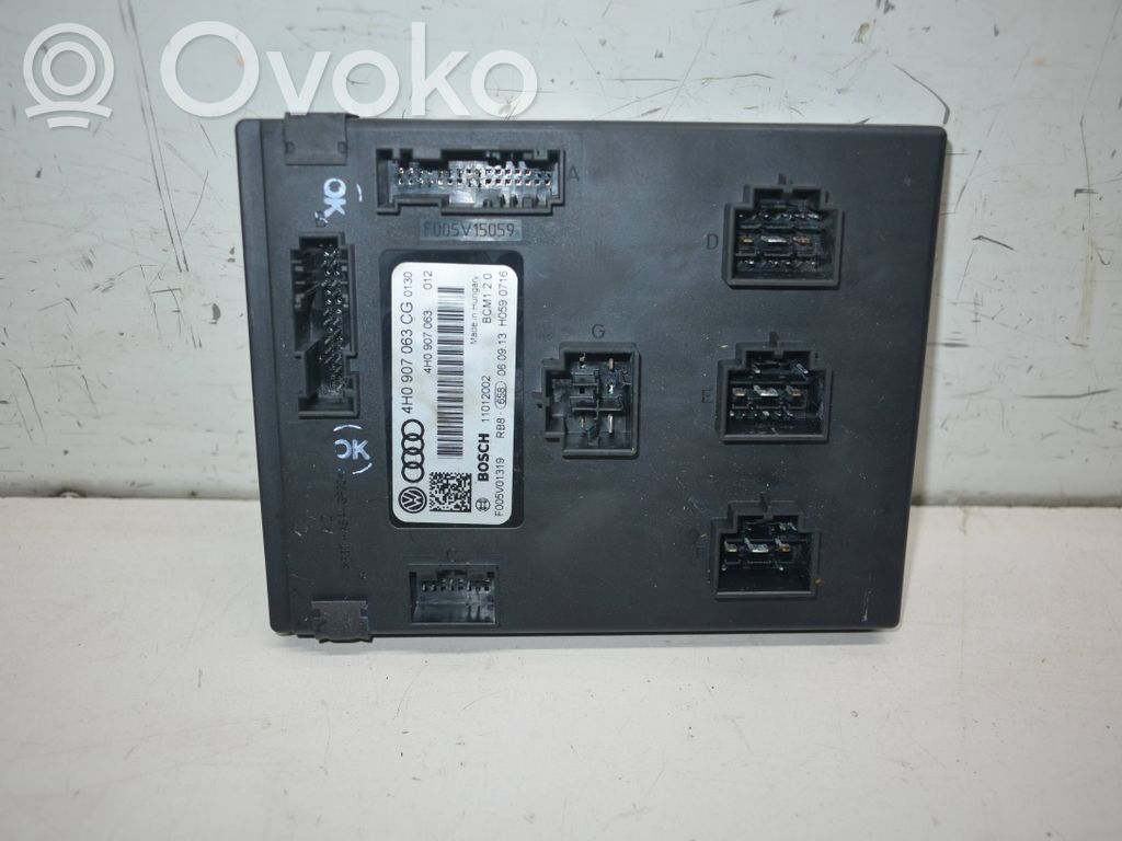 Audi A6 S6 C7 4G Module confort 