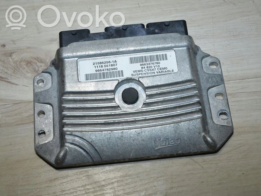 Citroen C5 Suspension control unit/module 