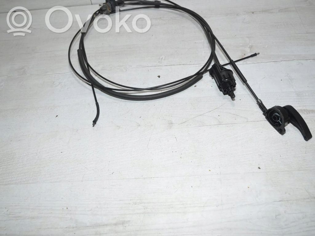 Engine bonnet/hood lock release cable   1379