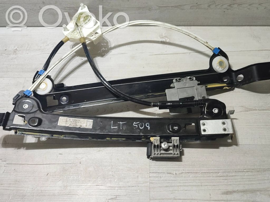Peugeot 508 II Mechanizm podnoszenia szyby tylnej bez silnika 